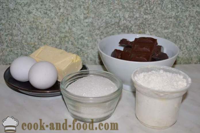 Ciasto czekoladowe brownie - jak zrobić ciasteczka czekoladowe w domu, krok po kroku przepis zdjęć
