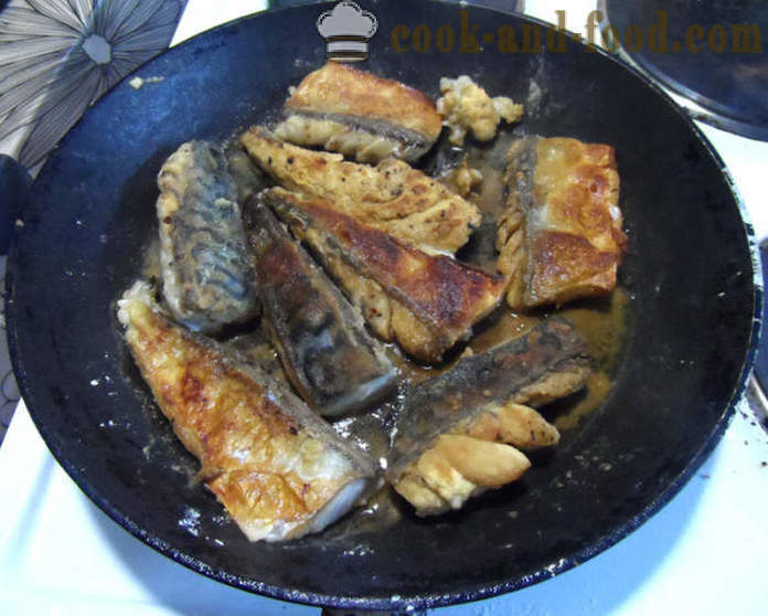 Makrela w sosie teriyaki na patelni - jak gotować pyszne smażone makrela, krok po kroku przepis zdjęć