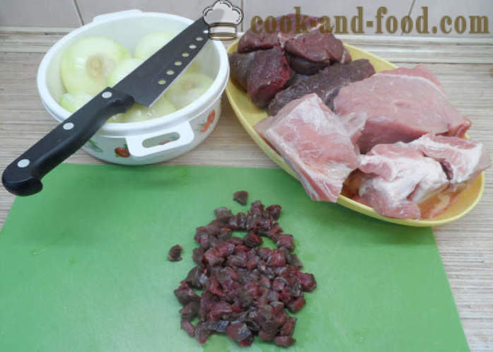 Pyszne pierogi z mięsem - Jak zrobić pierogi w domu, krok po kroku przepis zdjęć