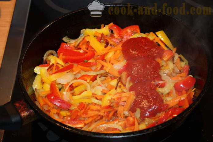 Ser gnocchi z sosem warzywnym - jak gotować gnocchi, krok po kroku przepis zdjęć
