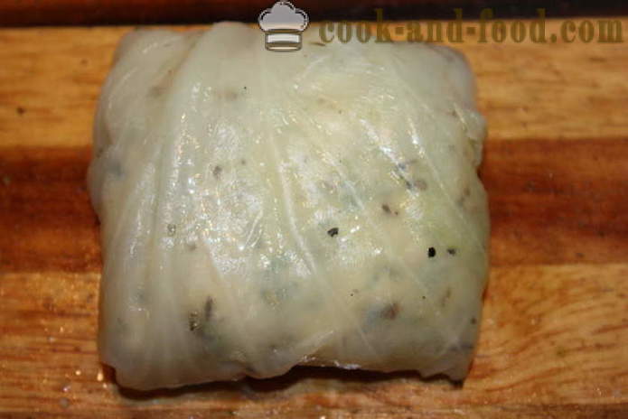 Stek z kapustą i serem na patelni - jak gotować stek z kapustą, krok po kroku przepis zdjęć
