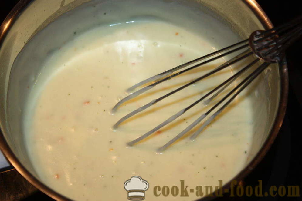 Lasagne z kurczakiem i bakłażanem - jak gotować lasagne z kurczakiem i bakłażanem, krok po kroku przepis zdjęć