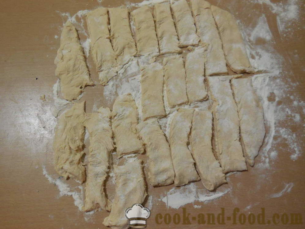 Cookies tłuczone ziemniaki - jak upiec paluszki ziemniaczane w piekarniku, z krok po kroku przepis zdjęć