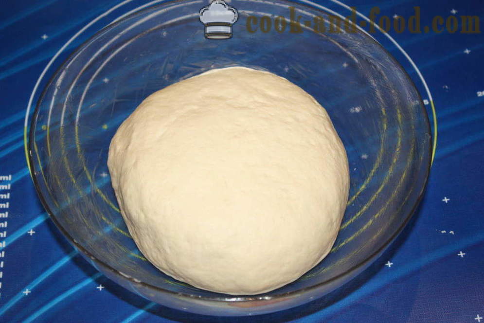 Masło ciasto drożdżowe na bułki i ciasta - Jak zrobić ciasto masło wspaniały drożdże, krok po kroku przepis zdjęć