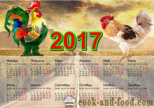 Kalendarz na 2017 rok Koguta: pobierz darmowy kalendarz świąteczne z kogutów
