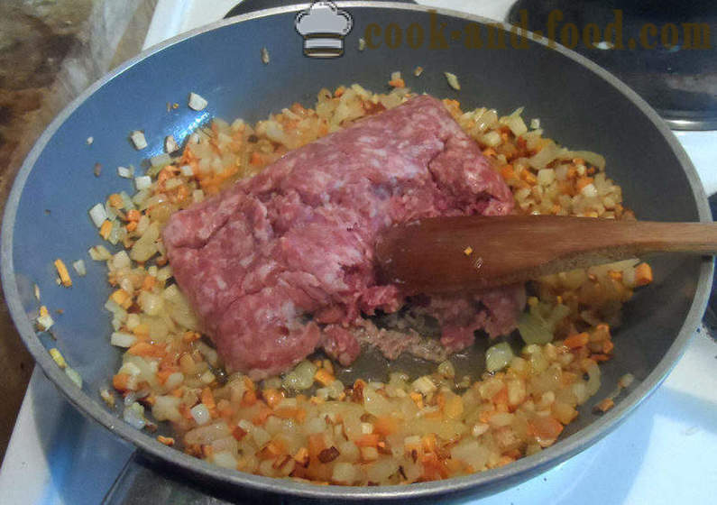 Lasagne z mięsem mielonym i sosem beszamelowym - jak przygotować lasagne z mięsem mielonym w domu, krok po kroku przepis zdjęć