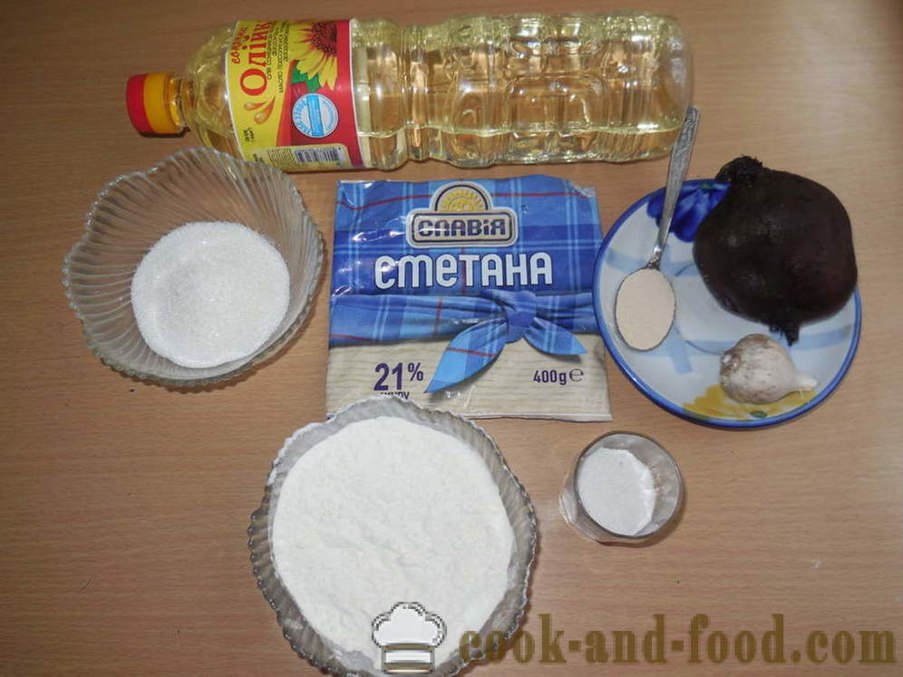 Ukraińskie pierogi z czosnkiem barszczu do - jak upiec pierogi z czosnkiem w piecu, z krok po kroku przepis zdjęć