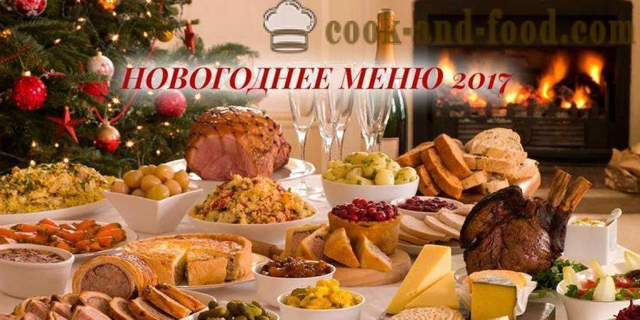 Co do gotowania na Nowy Rok 2017 - Menu noworocznym na rok koguta, przepisy kulinarne ze zdjęciami