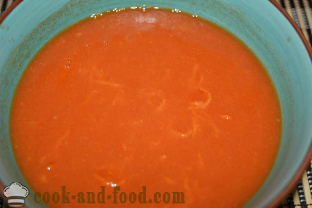 Szybki sos sos z koncentratu pomidorowego w kuchence mikrofalowej - jak gotować sos pomidorowy, sos w kuchence mikrofalowej, krok po kroku przepis zdjęć