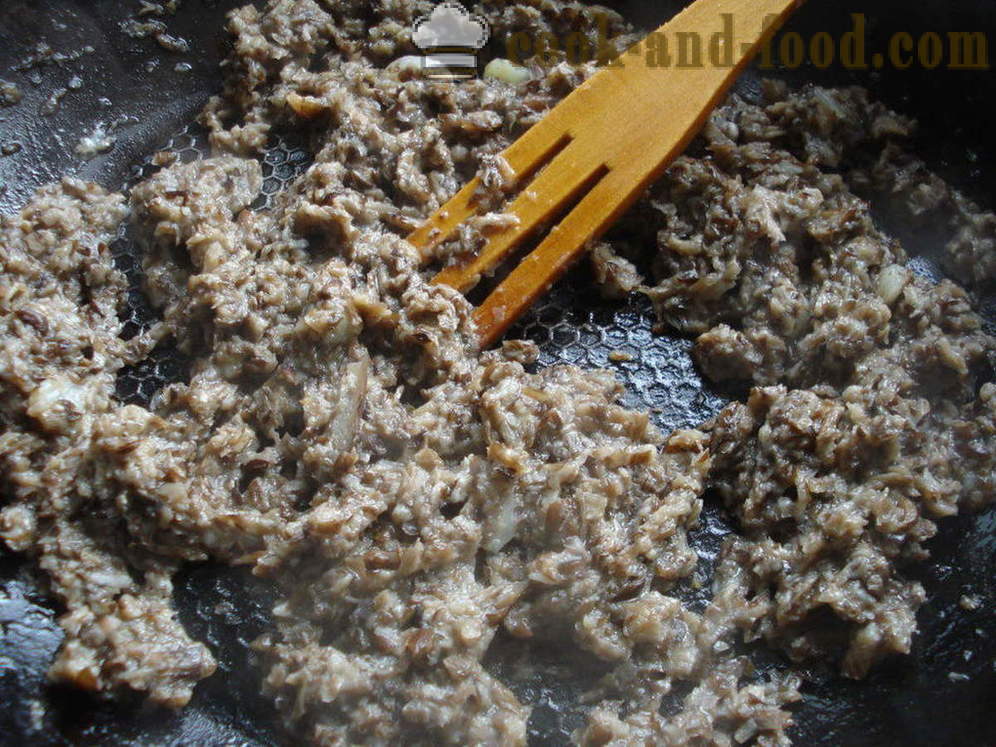 Grzybnia - jak gotować grzybnię grzybów gotowanych, krok po kroku przepis zdjęć