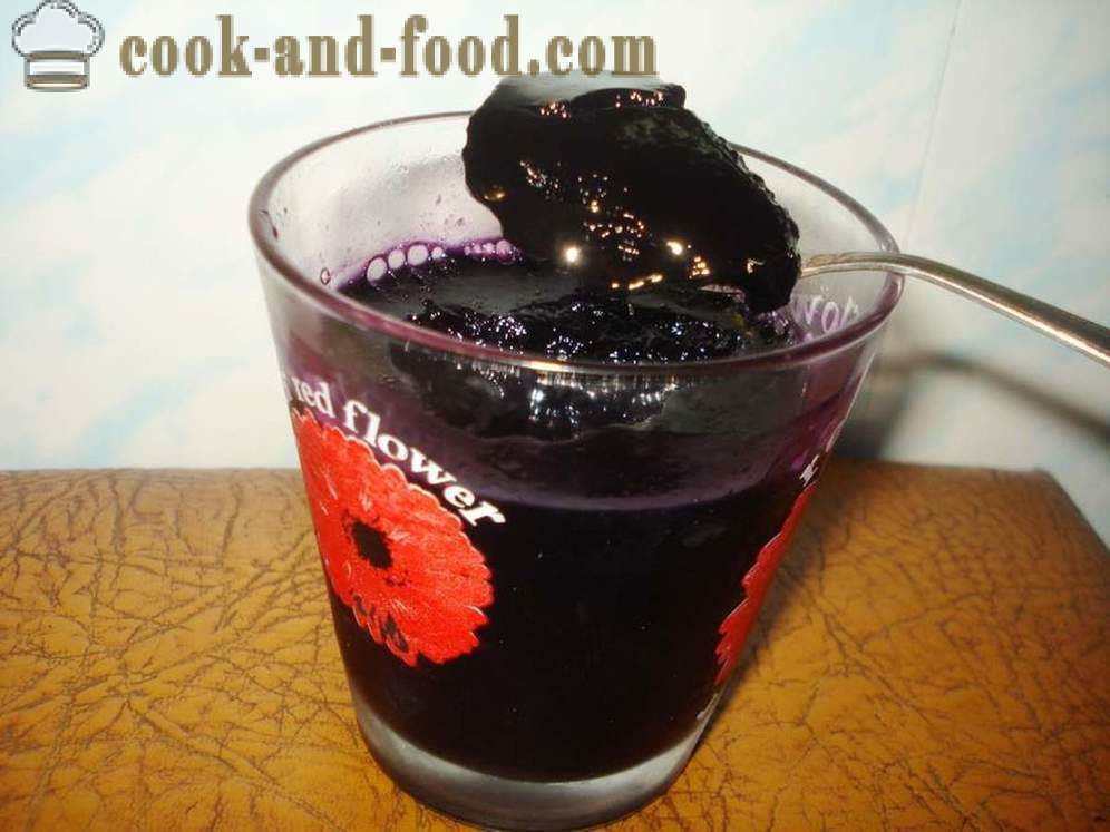 Grape galaretka z żelatyny - jak zrobić galaretkę z winogron w domu, krok po kroku przepis zdjęć