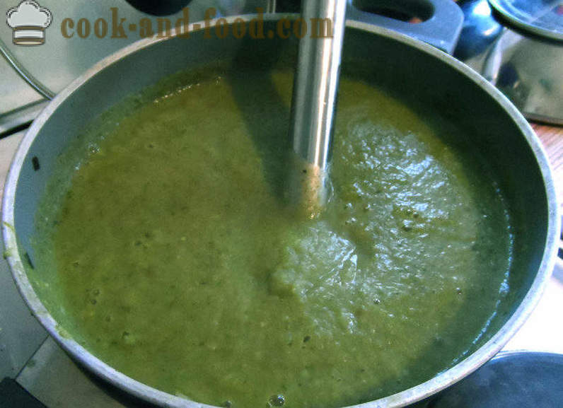 Zupa jarzynowa - jak gotować zupę z zielonych warzyw, krok po kroku przepis zdjęć