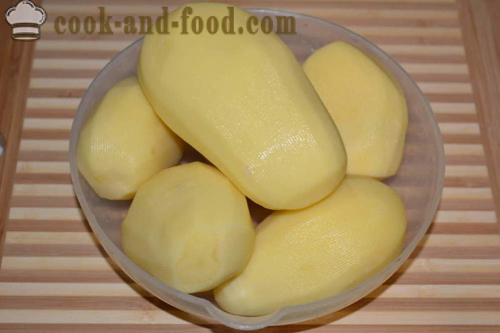 Ziemniaki puree z mlekiem i masłem bez grudek - jak gotować pyszne puree, krok po kroku przepis zdjęć