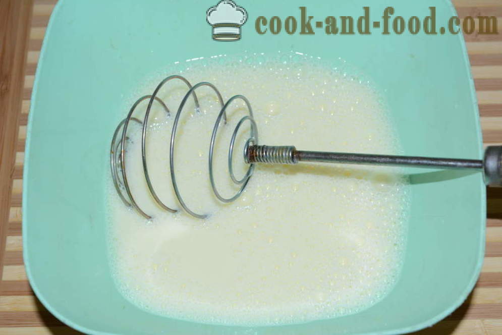 Słodki chleb tosty z jajkiem i mlekiem w garnku - Jak zrobić bochenek tosty na patelni, krok po kroku przepis zdjęć