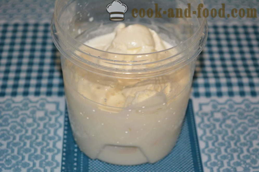 Koktajl mleczny z lodami i bananów w blenderze - Jak zrobić milkshake w domu, krok po kroku przepis zdjęć