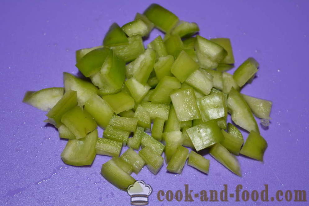 Pyszne kruche gryczana z warzywami na patelni - jak gotować gryczana z warzywami, krok po kroku przepis zdjęć