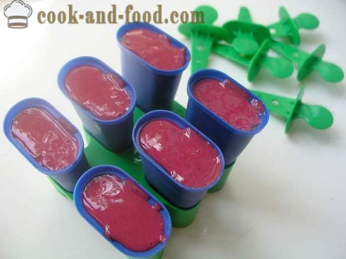 Domowe lody owocowe - jak zrobić popsicles w domu, krok po kroku przepis ze zdjęciami popsicle