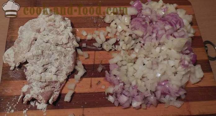 Domowe schabowe z cebulą na patelni - Jak przygotować pyszne steki, krok po kroku przepis zdjęć