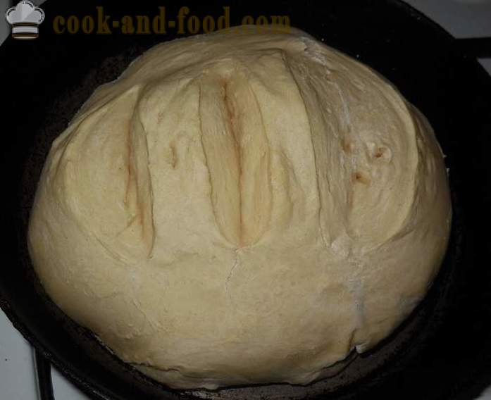 Jak upiec chleb, musztardę w domu - pyszny domowy chleb pieczony w piecu - krok po kroku przepis zdjęć