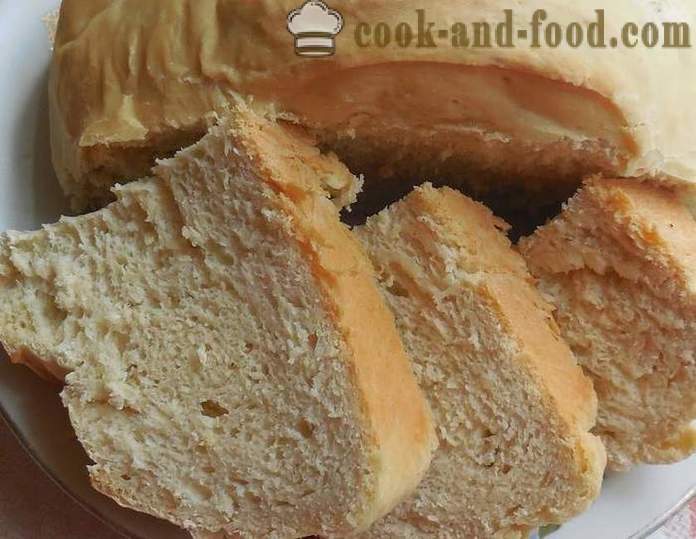 Jak upiec chleb, musztardę w domu - pyszny domowy chleb pieczony w piecu - krok po kroku przepis zdjęć