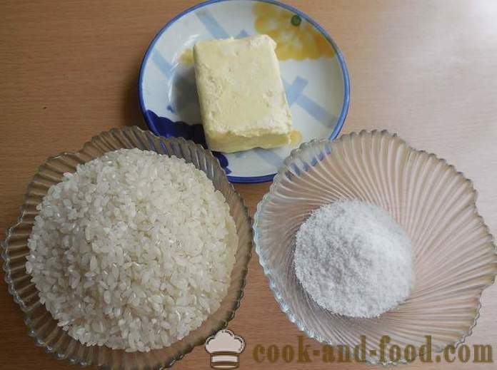 Jak gotować ryż owsianka na wodzie na ozdabianie - przepis ze zdjęciem
