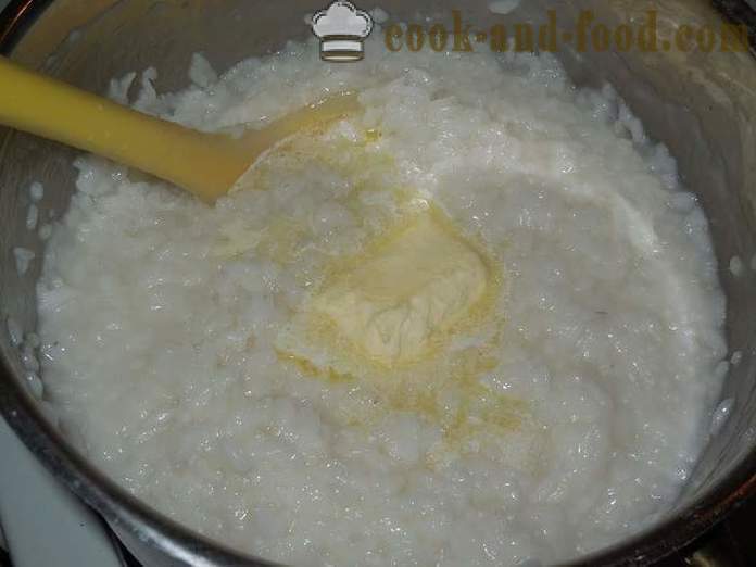 Jak gotować ryż owsianka na wodzie na ozdabianie - przepis ze zdjęciem