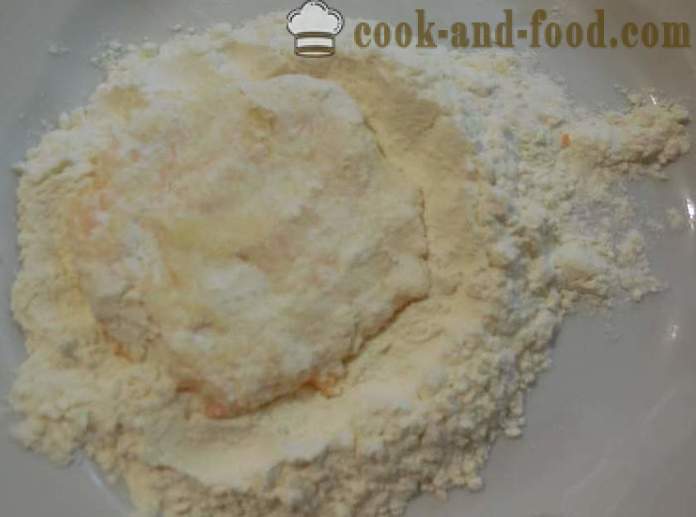 Ciasta twarogu z marchwi w multivarka - jak gotować marchew Cheesecake - krok po kroku przepis zdjęć