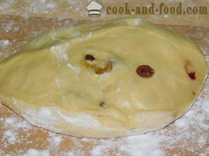 Włoski Panettone - proste i smaczne ciasto wielkanocne w ekspres do chleba - krok po kroku przepis zdjęć