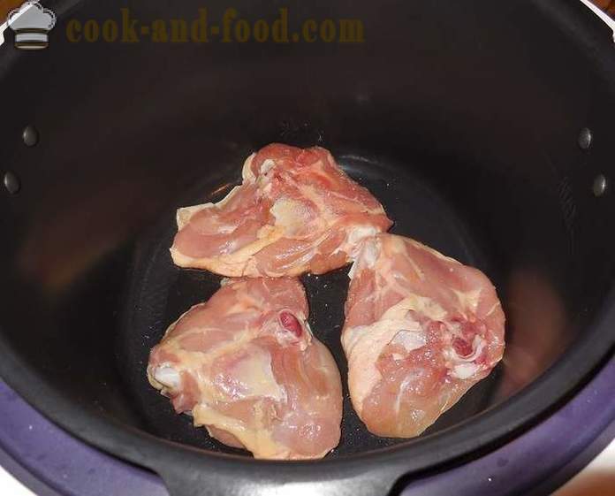 Uda z kurczaka w multivarka w sosie słodko-kwaśnym - przepis ze zdjęciami jak gotować sos z kurczaka w multivarka