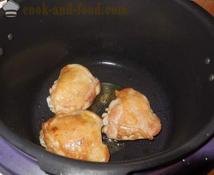 Uda z kurczaka w multivarka w sosie słodko-kwaśnym - przepis ze zdjęciami jak gotować sos z kurczaka w multivarka