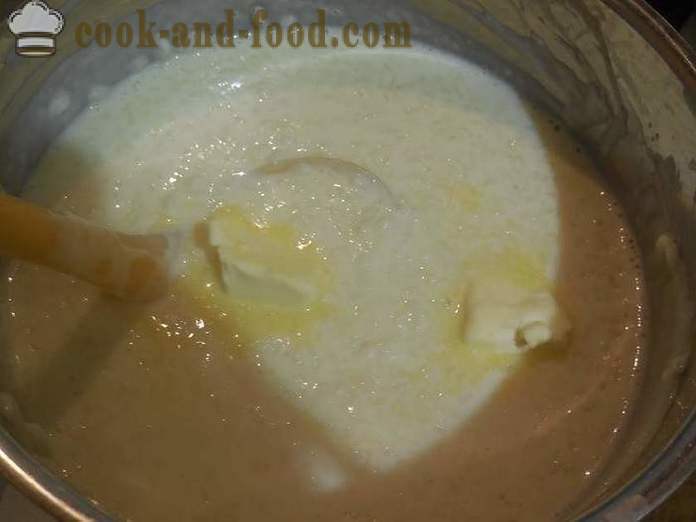 Pyszne kasza ryż z mlekiem i wodą w rondlu: ciecz i klasyczny (gruby) - krok po kroku przepis ze zdjęciami jak gotować ryż z owsianką z mlekiem