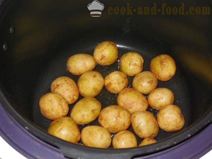 Młode ziemniaki w multivarka z kwaśną śmietaną, koperkiem i czosnkiem - krok po kroku przepis ze zdjęciami jak pyszne gotować ziemniaki
