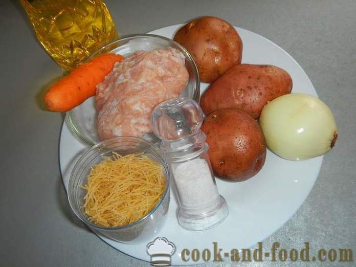 Pyszna zupa z klopsikami i makaronem - krok po kroku przepis ze zdjęciami jak gotować zupy z klopsikami
