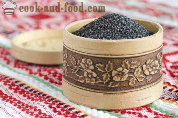Chetvergova sól - tradycyjna Wielkanoc czarny sól, proste przepisy, jak gotować czarną sól.