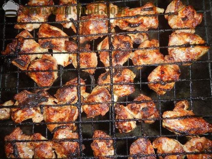 Soczyste mięso wieprzowe na grill - jak marynować mięso na kebaby, grill, grillowanie lub smażenia na grillu przepis ze zdjęciem.