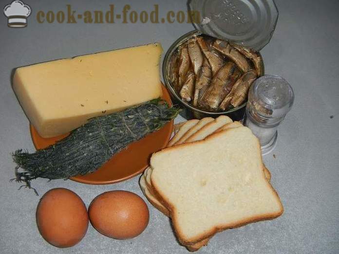 Tosty z białego chleba z jajkiem: słodka, sól i czosnek. Jak zrobić pyszne grzanki na patelni - krok po kroku przepis ze zdjęciem.