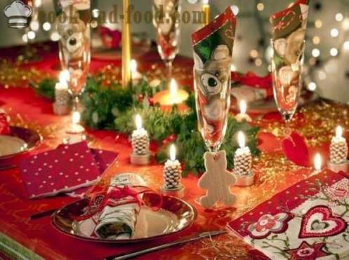 Christmas Decor Pomysły 2015 wystrój Sylwester z rękami w Roku Kozła na wschodnim kalendarza.