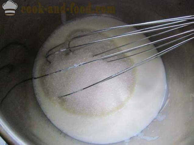 Czekoladowy biszkopt z kefirem, prosty przepis - Jak zrobić ciasto z kefiru bez jaj (Zdjęcia przepisu)