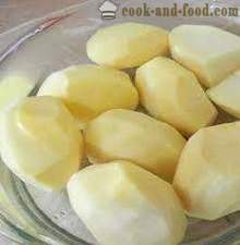Jak smażyć ziemniaki na patelni: smaczne, ze skorupą, chrupiące, podobnie jak frytki receptury z wideo i zdjęć