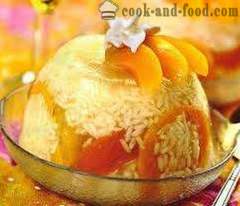 Pyszne puddingu ryż z jabłkami: prosty przepis i jak gotować