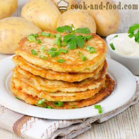 Kuchnia białoruska: naleśniki z ziemniaków - przepisy kulinarne wideo w domu