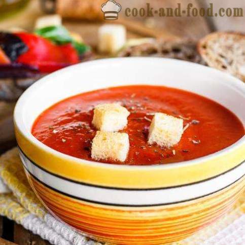 Gotowanie cud pomidorowa zupa pomidorowa - recepty wideo w domu