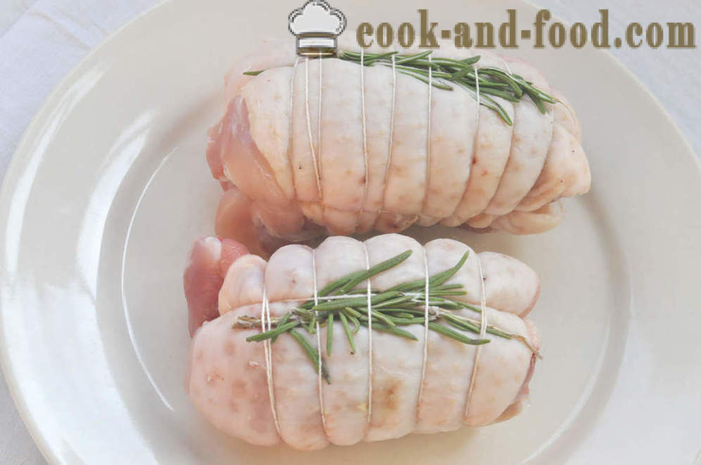 Jak gotować rolki Chicken - recepty wideo w domu