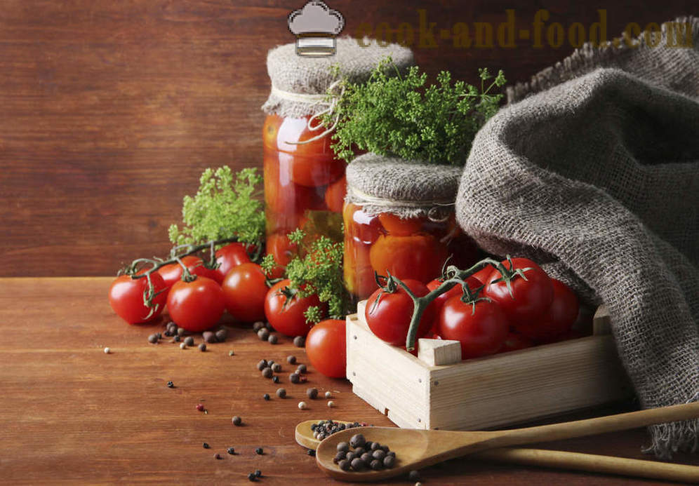 Pomidory na zimę: 5 Przepisy przetwory domowe - recepty wideo w domu