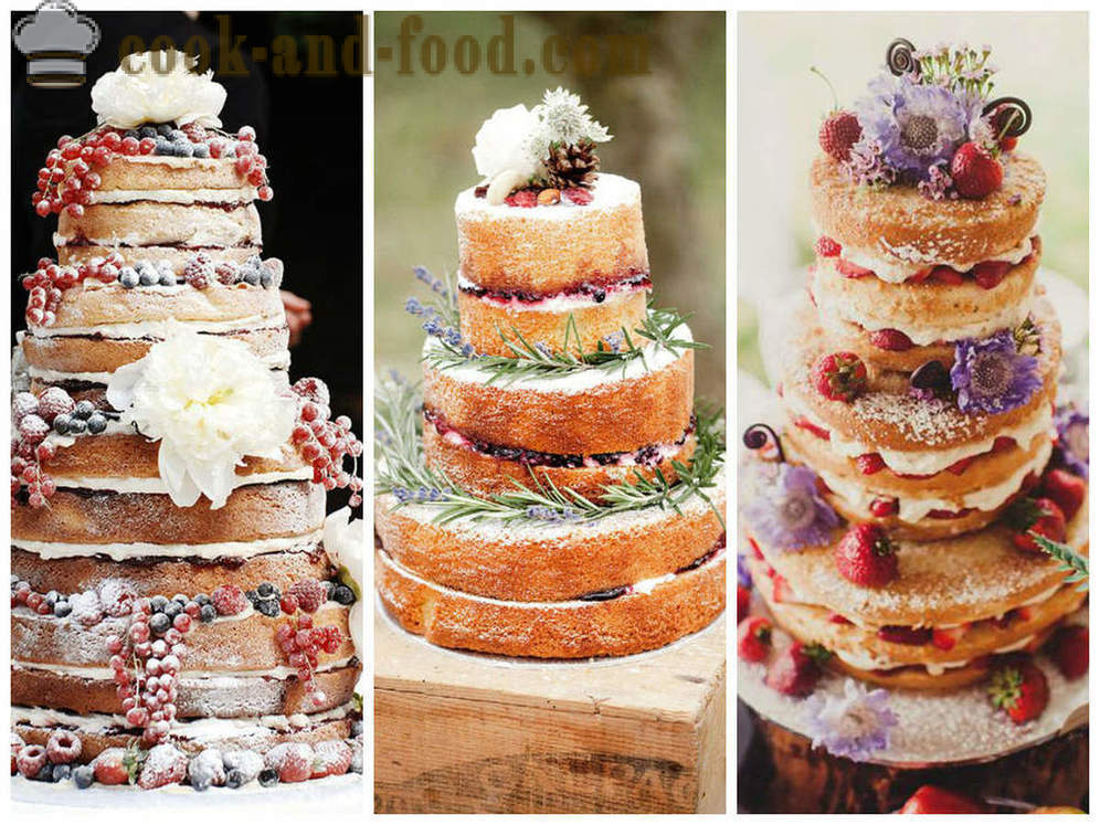 Wybierz najbardziej modne tort weselny - wideo recepty w domu