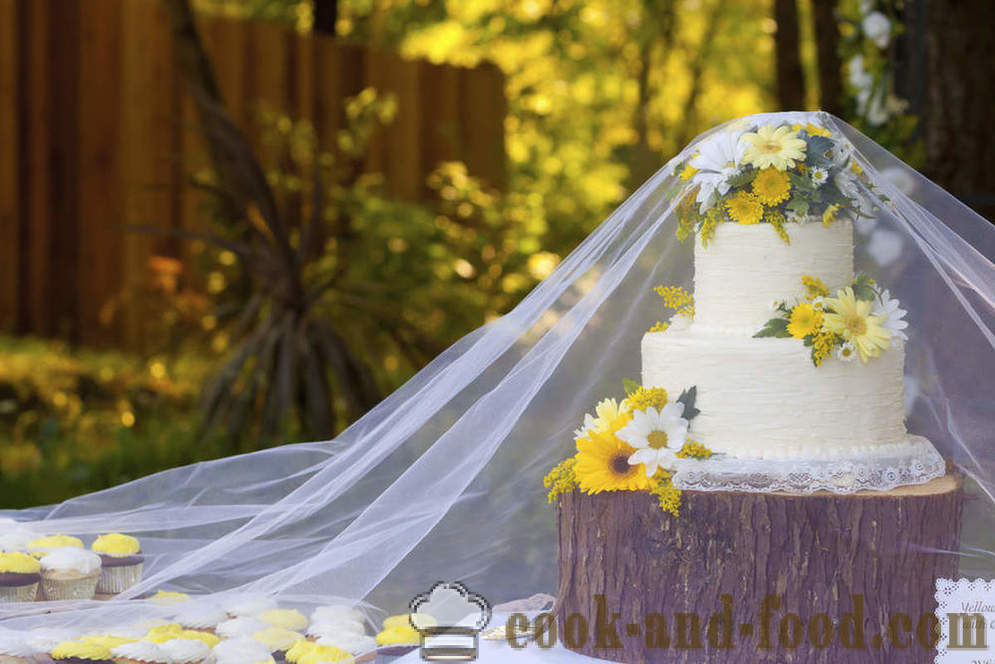 Wybierz najbardziej modne tort weselny - wideo recepty w domu