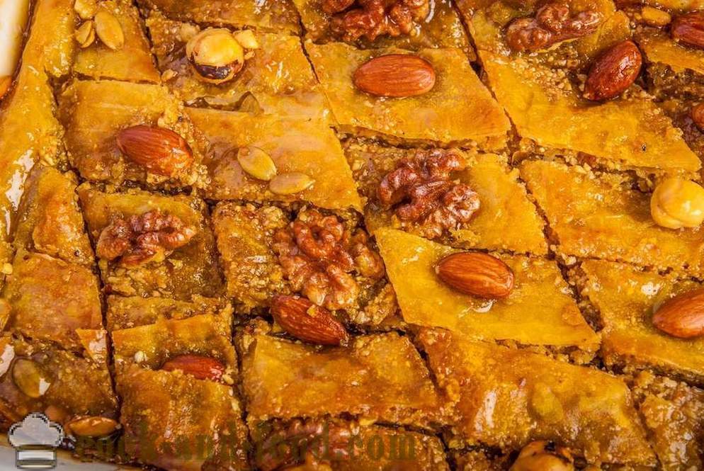 Słodycze „Wspaniałe stulecie”: baklava, lokum i sorbety - recepty wideo w domu