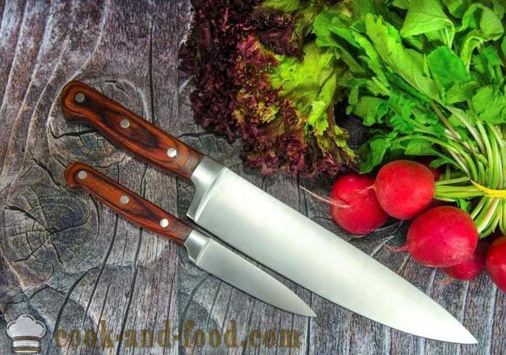 Jak wybrać noże kuchenne - przepisy wideo w domu