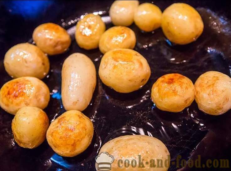 Bachelor kolacja: trzy oryginalnych potraw młode ziemniaki - recepty wideo w domu
